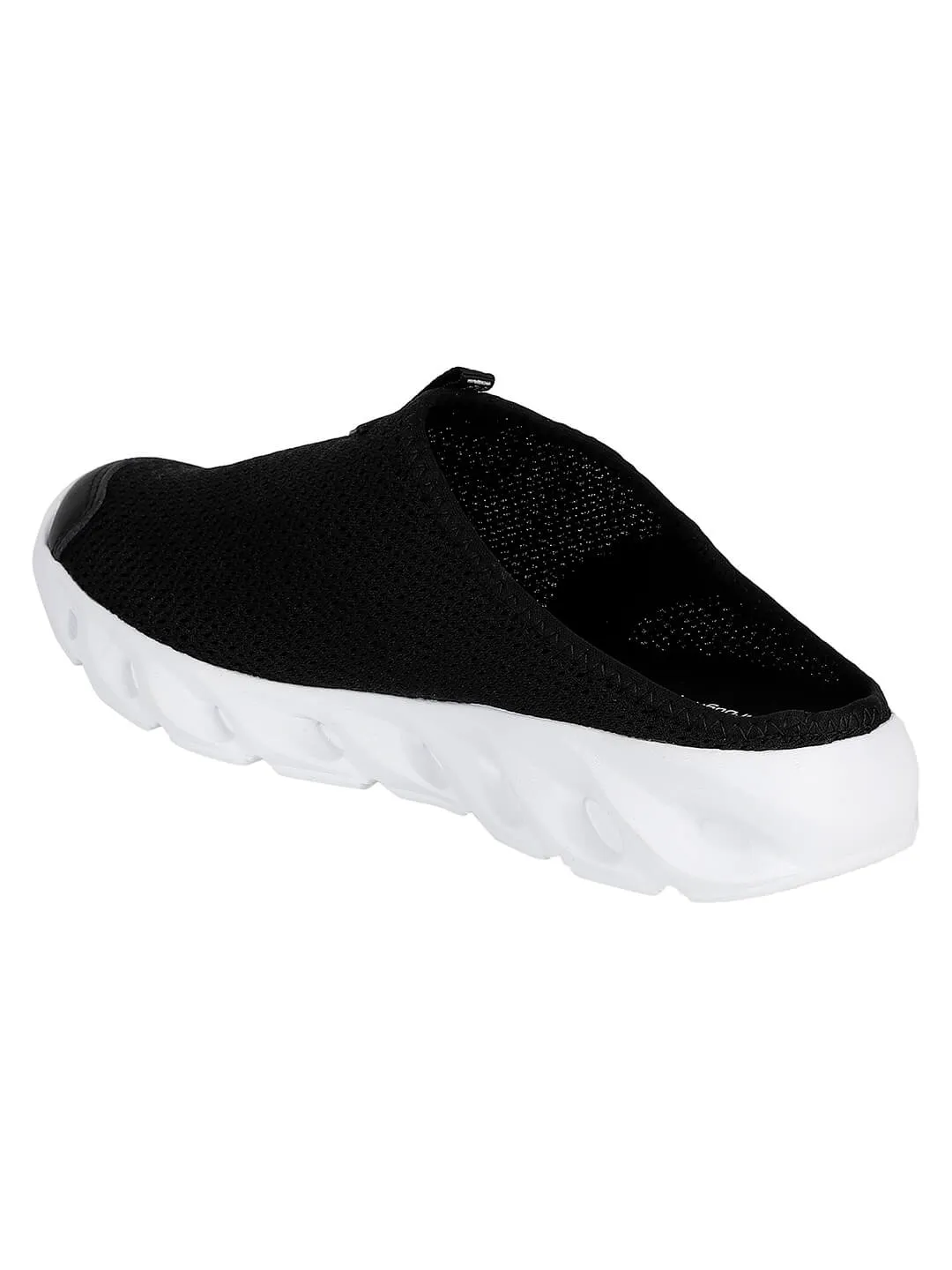 Active Slipper Lifestyle Men Black Slip-Ons