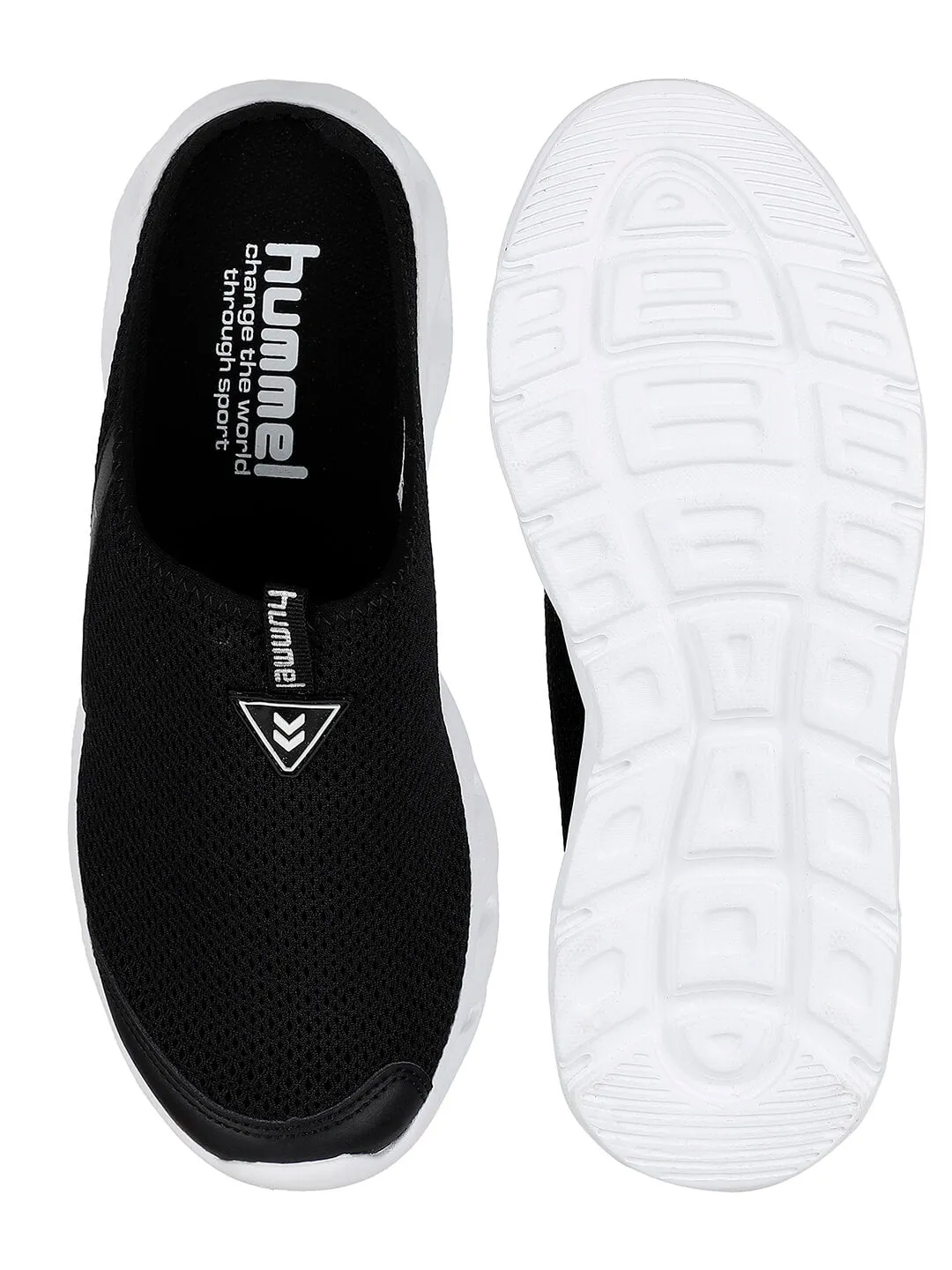 Active Slipper Lifestyle Men Black Slip-Ons