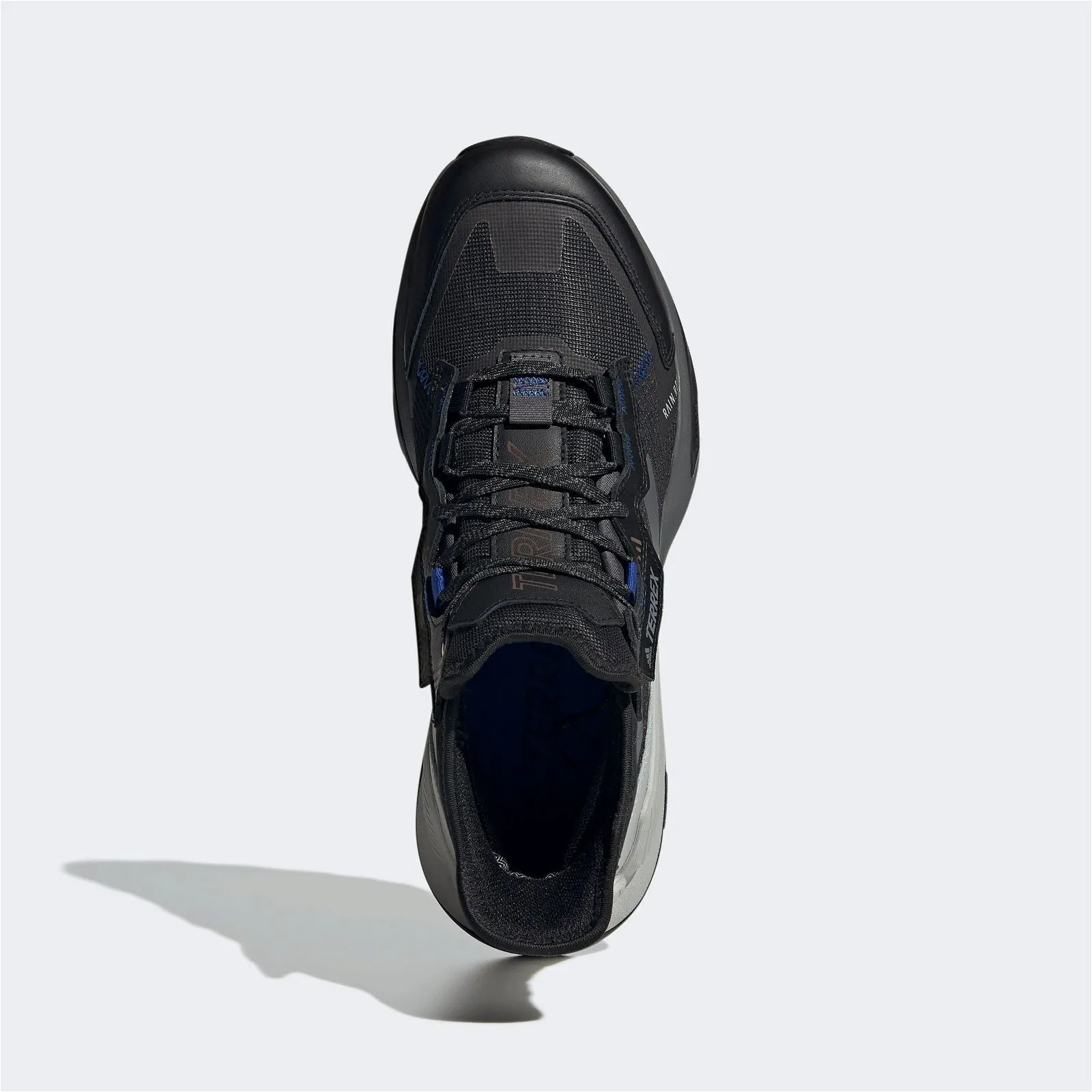 adidas Terrex Hyperblue Mid Rain.RDY Walking Shoes - Black Grey