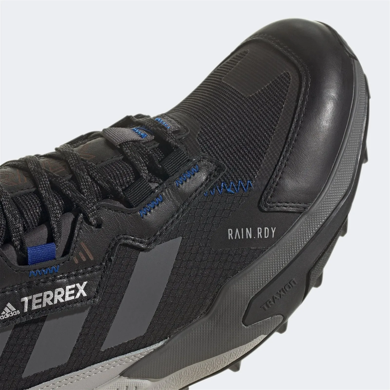 adidas Terrex Hyperblue Mid Rain.RDY Walking Shoes - Black Grey