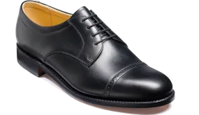 Barker Staines Toe-Cap Shoe -  Black Calf