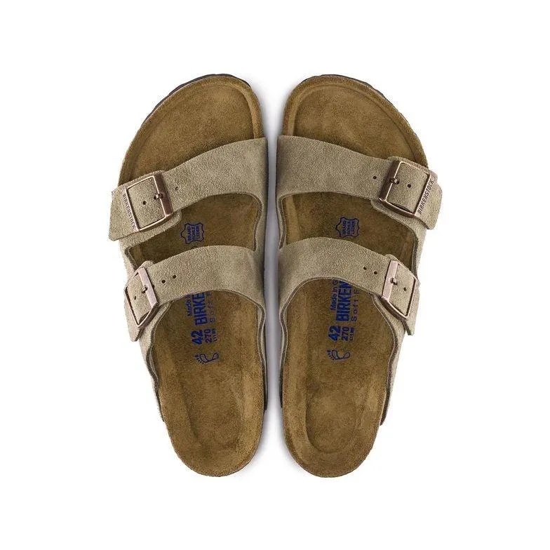 Birkenstock Arizona Soft Footbed - Taupe Suede