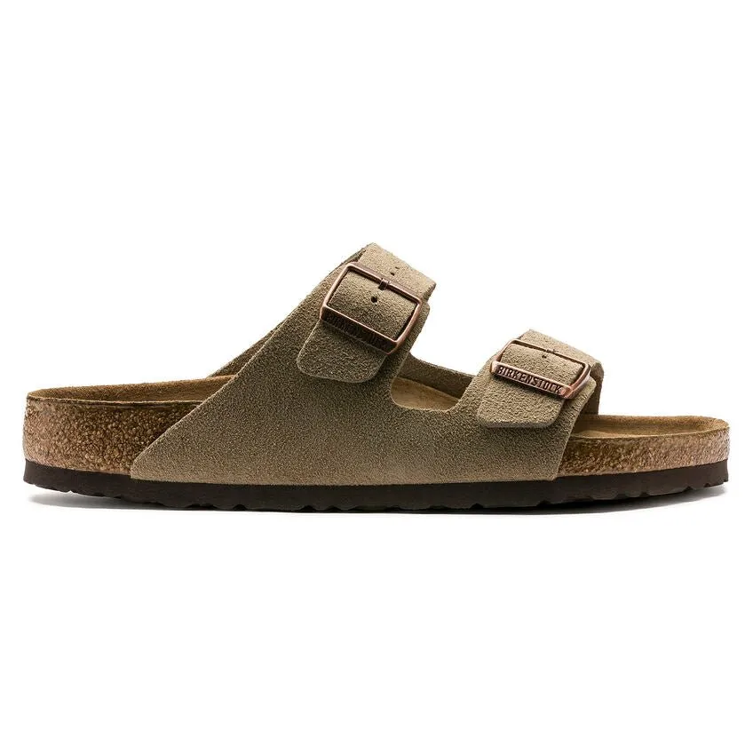 Birkenstock Arizona Soft Footbed - Taupe Suede