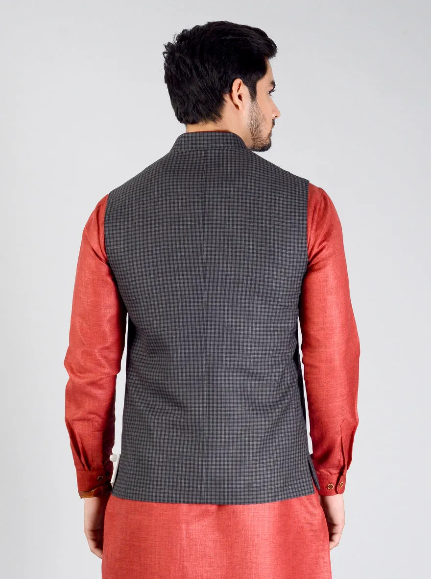 Black & Grey Modi Jacket | JadeBlue