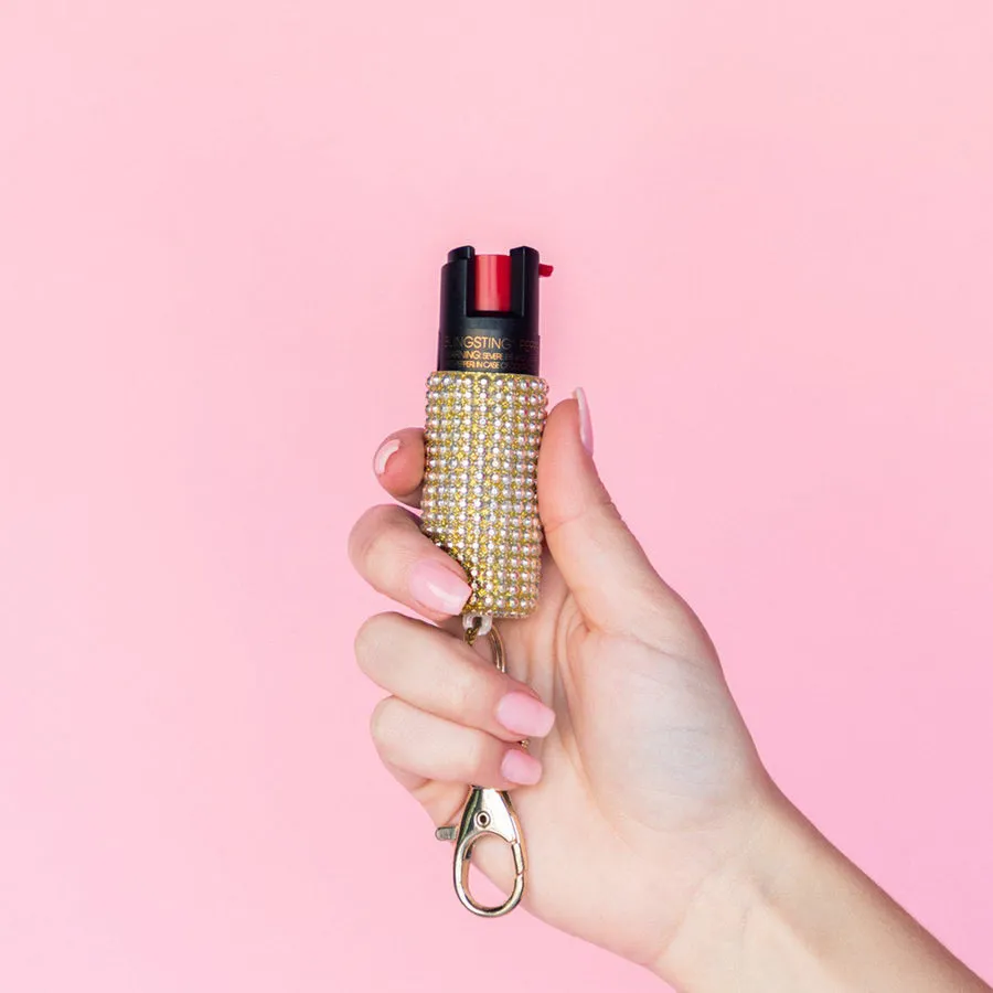 Bling Sting Pepper Spray - Gold