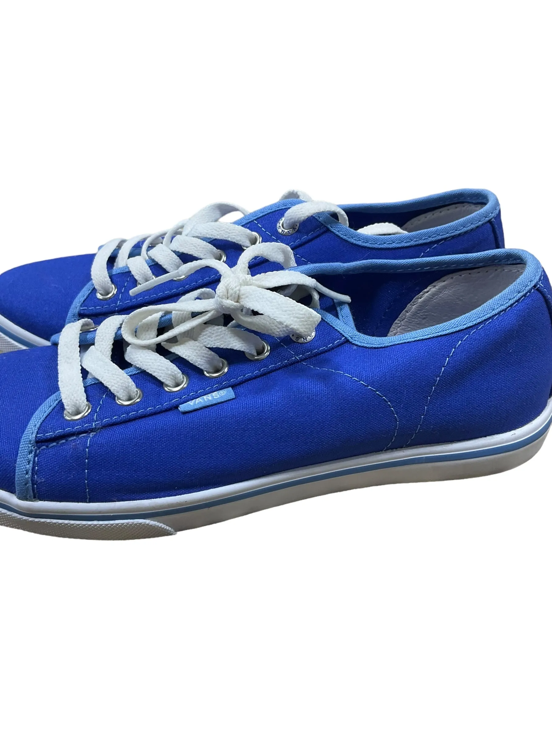 Blue Shoes Sneakers Vans, Size 7