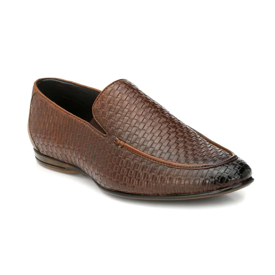 Brown Chatai Slip-on Loafers