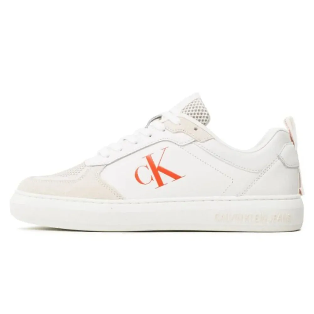 Calvin Klein Jeans Casual Cupsole Xray Trainer Men YM0YM00607-WHT