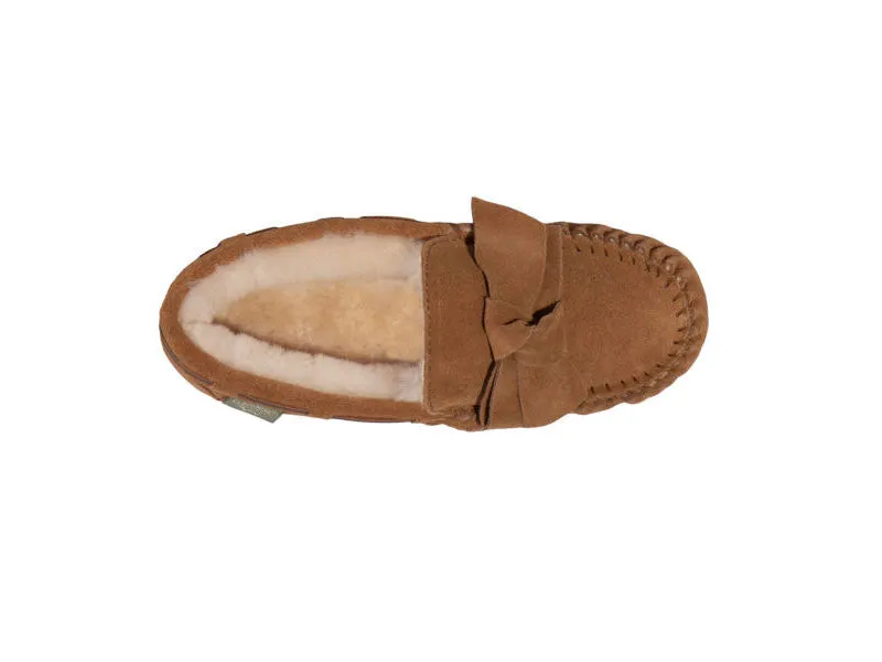 Cloud Nine Sheepskin Scarlet - Women's Moccasin