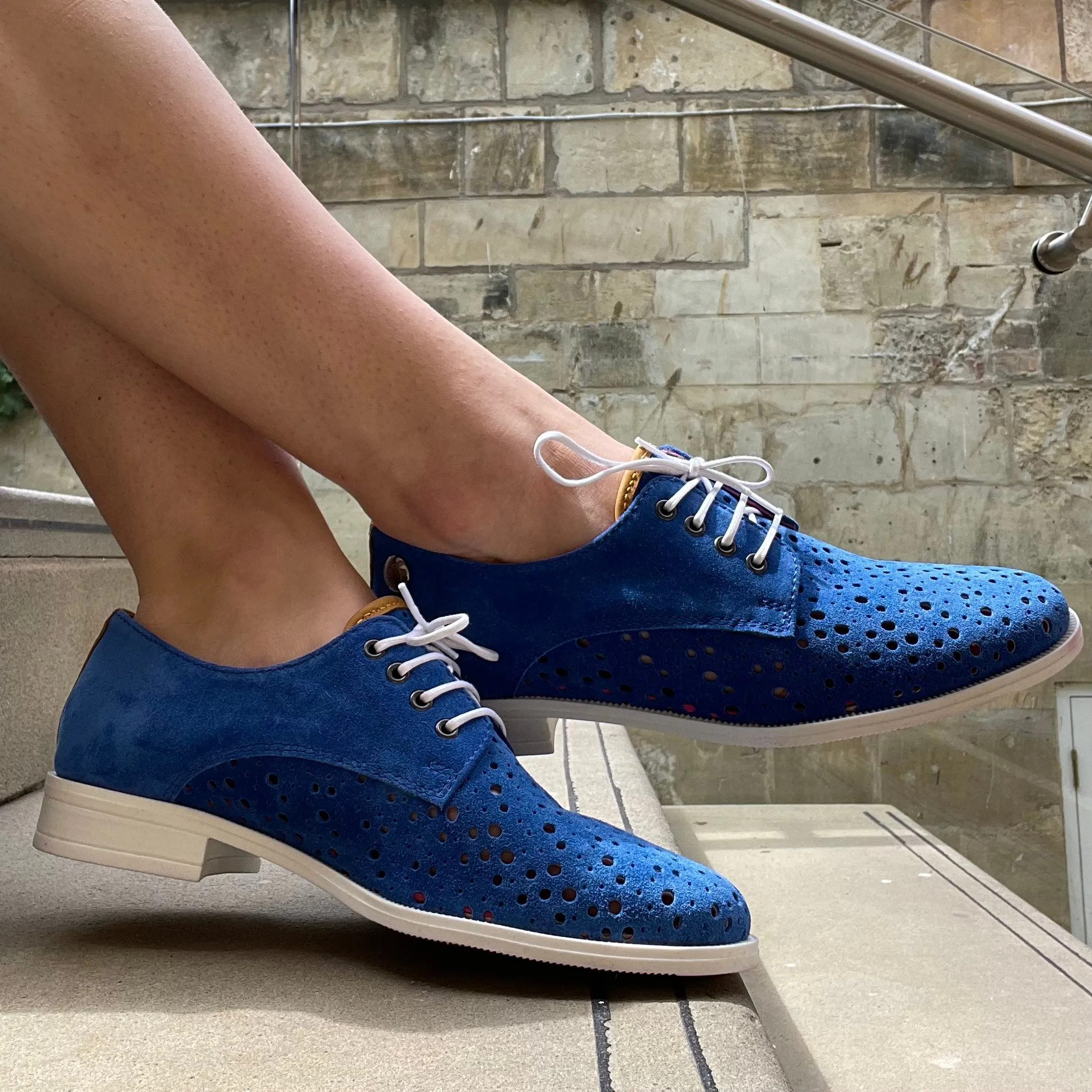 Cordon - Royal Blue lace up sneaker