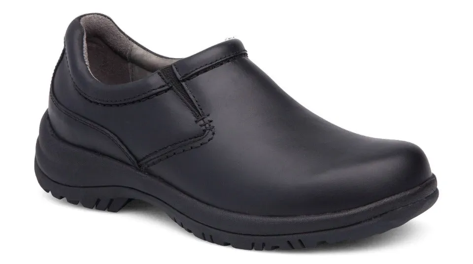 Dansko Mens Wynn Black Smooth Leather