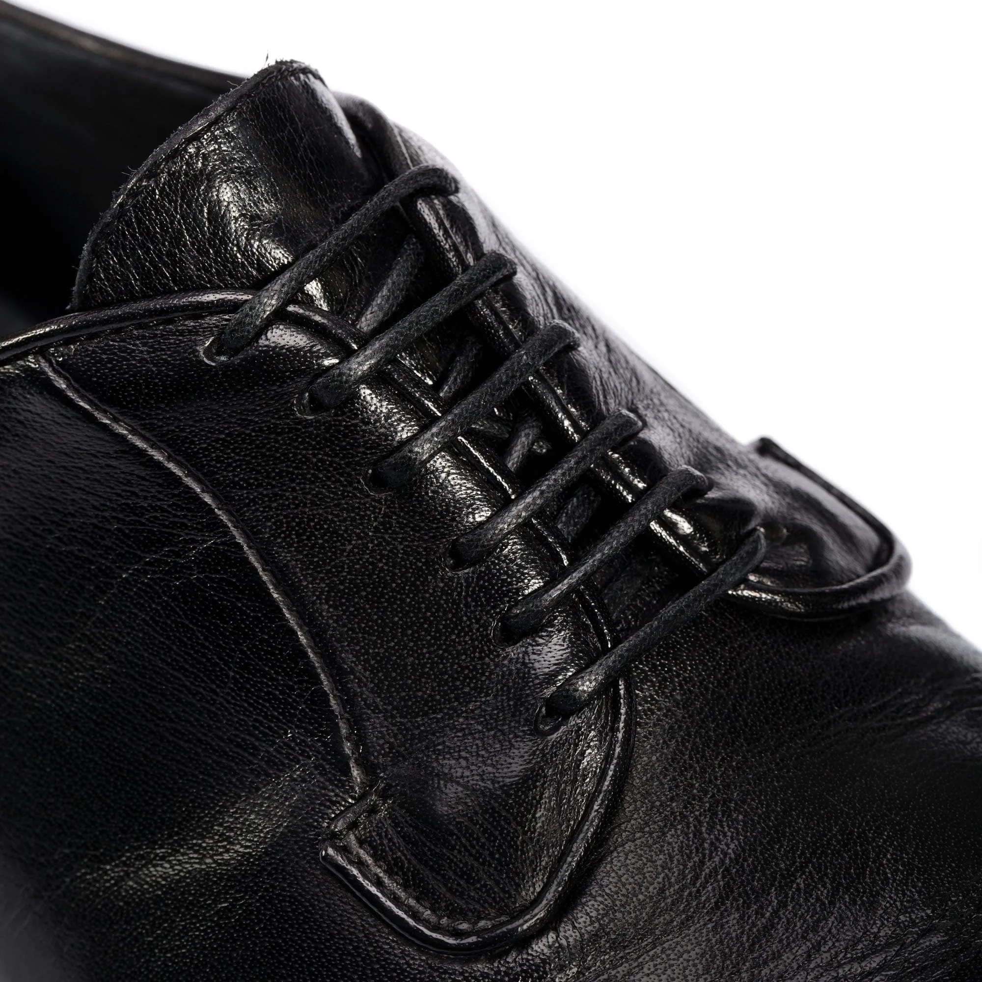 ELIAS 617<br>Black derby shoes