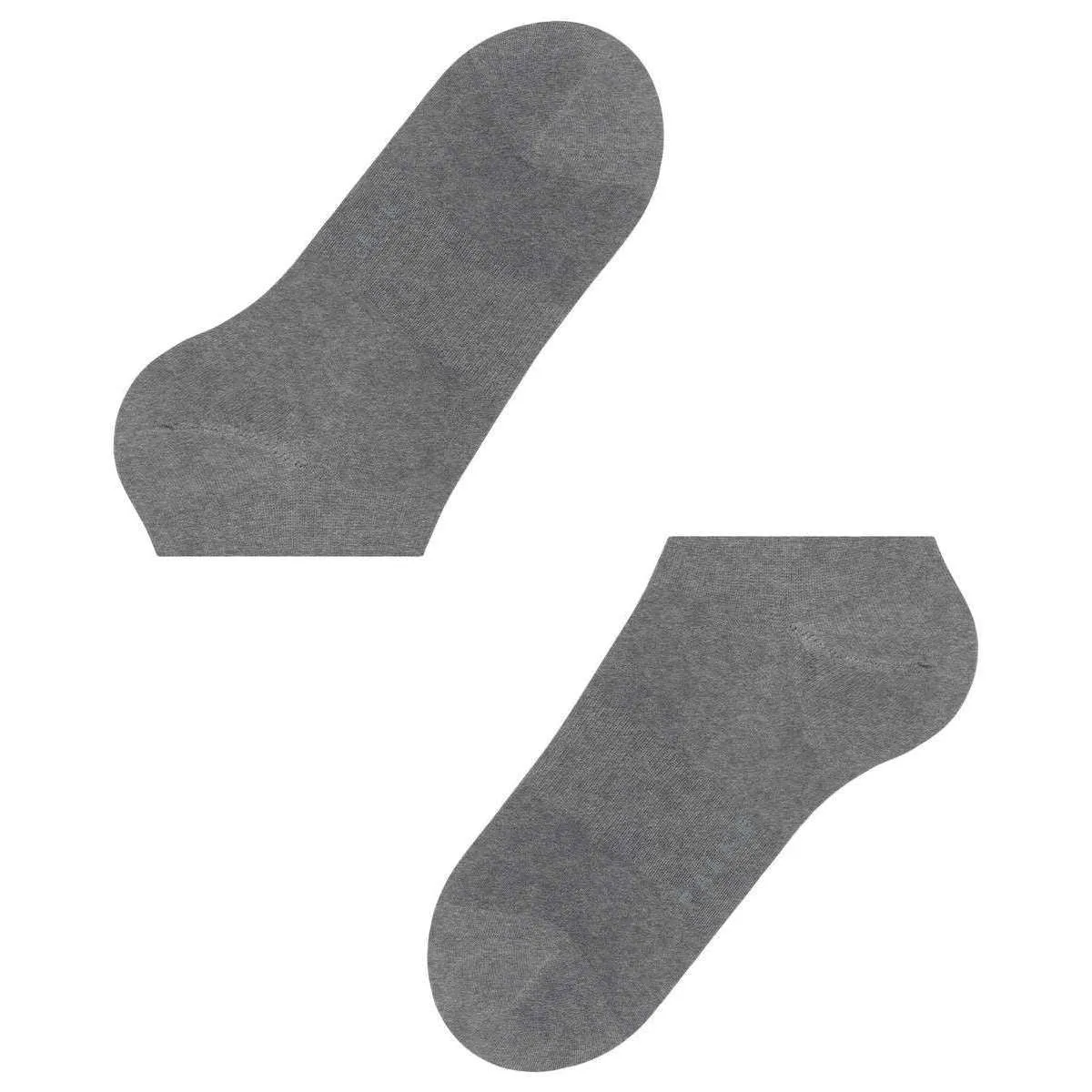 Falke Climawool No Show Socks - Light Grey Mel