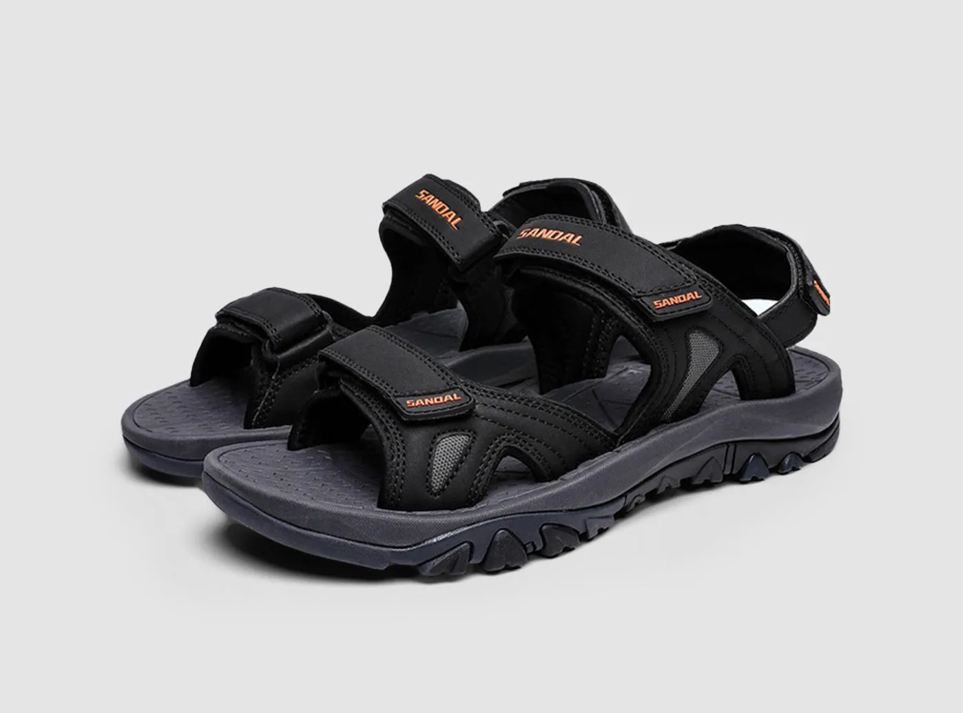 FitVille Men's ExploreEase Sandals V2