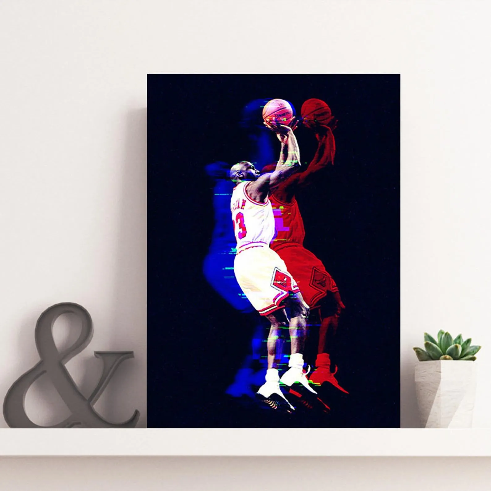 Michael Jordan Poster, Sports Print, Basketball Player Art, Custom Sport Canvas, Custom Poster, Home Decor, Wall Hangings