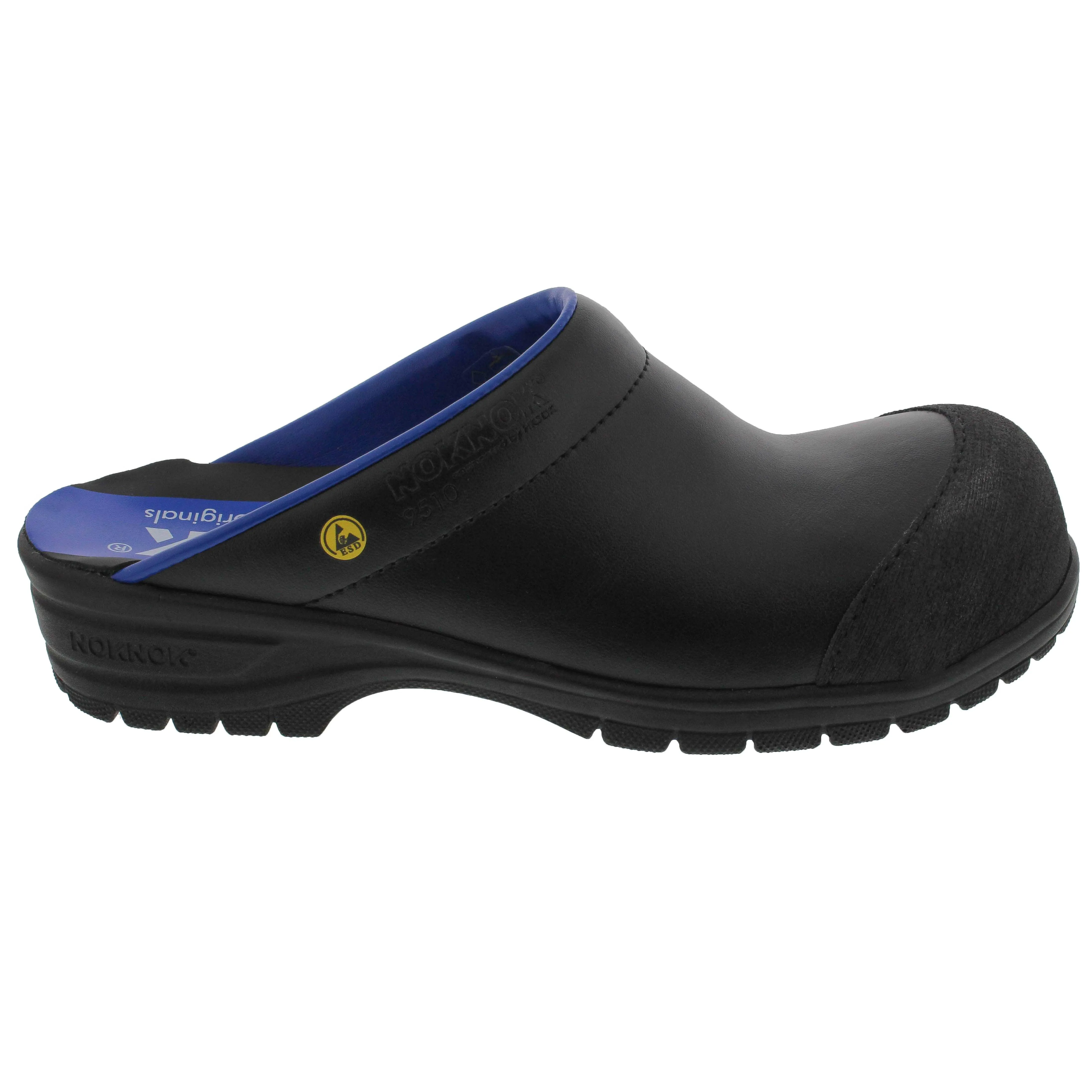 Closeout Sale: NOK NOK 9510 Scandinavian Safety Open Back Clogs