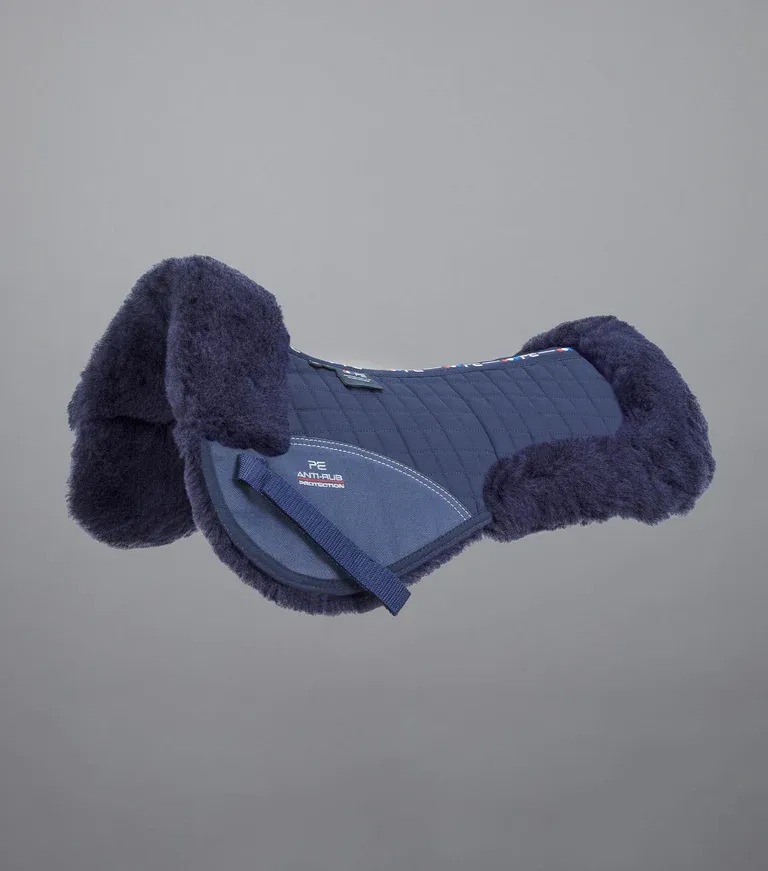 PEI Merino Wool Half Pad (Navy / Navy)