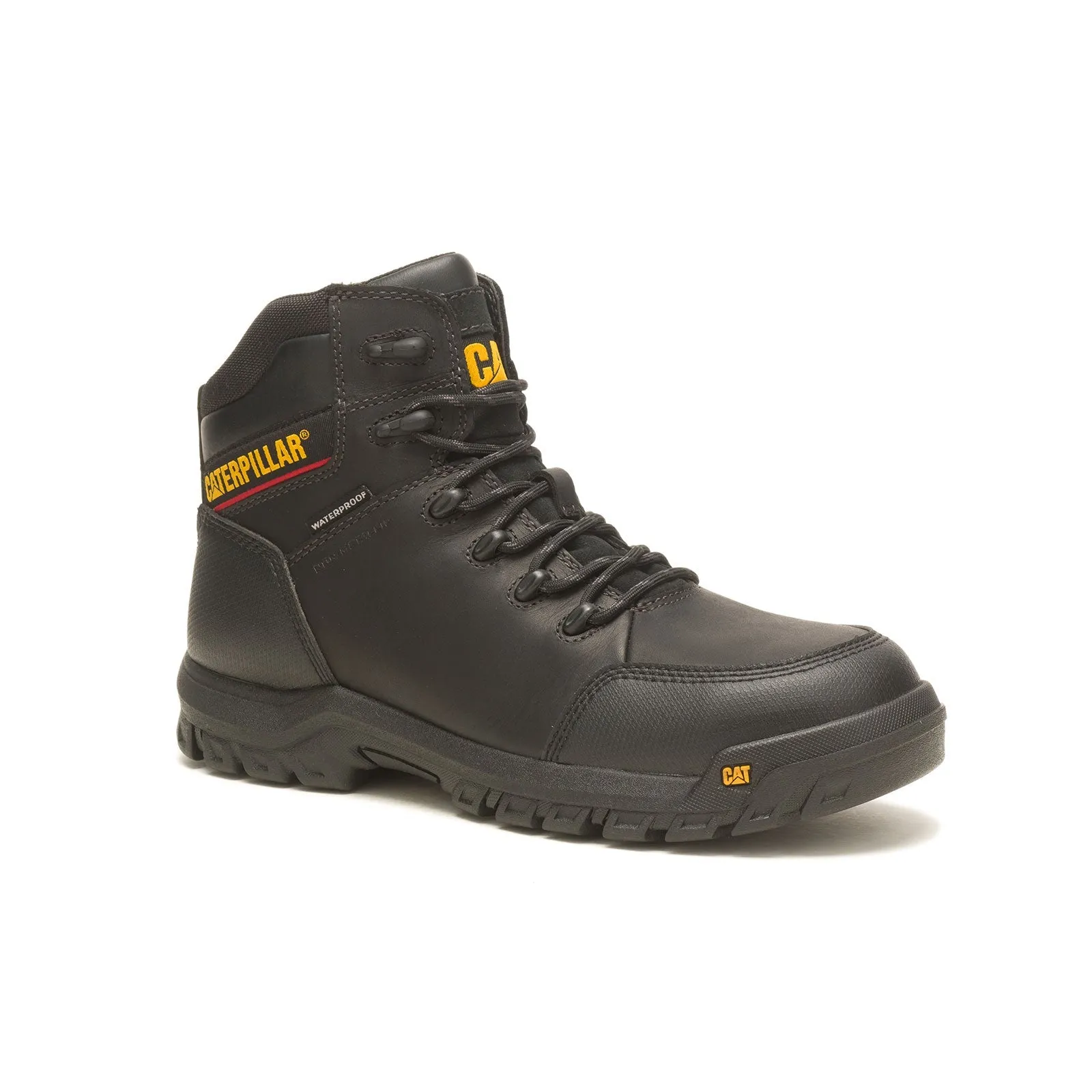 Mens Waterproof Black Composite Toe Work Boots - Resorption Series