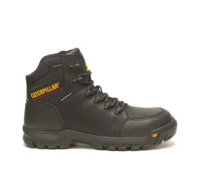 Mens Waterproof Black Composite Toe Work Boots - Resorption Series