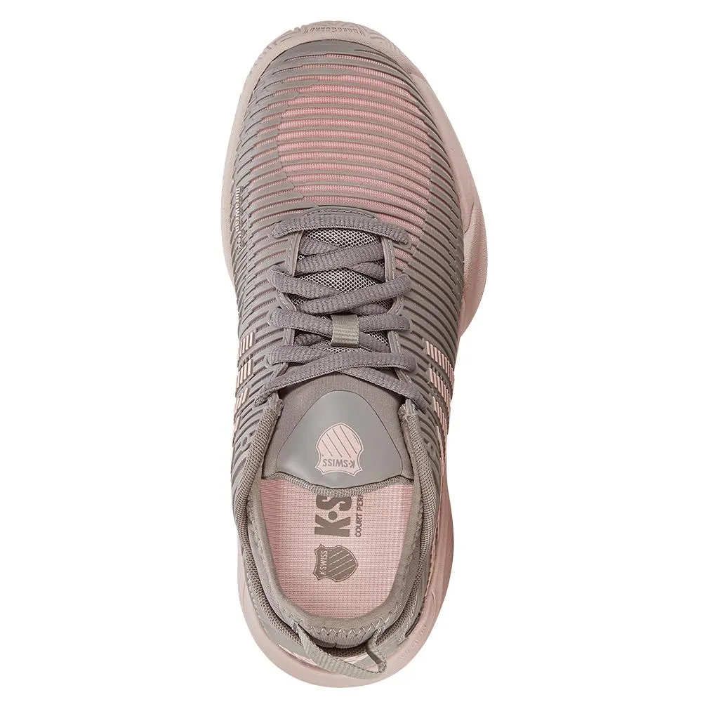 Women's Hypercourt Supreme Tennis Shoes Satellite and Sepia Rose